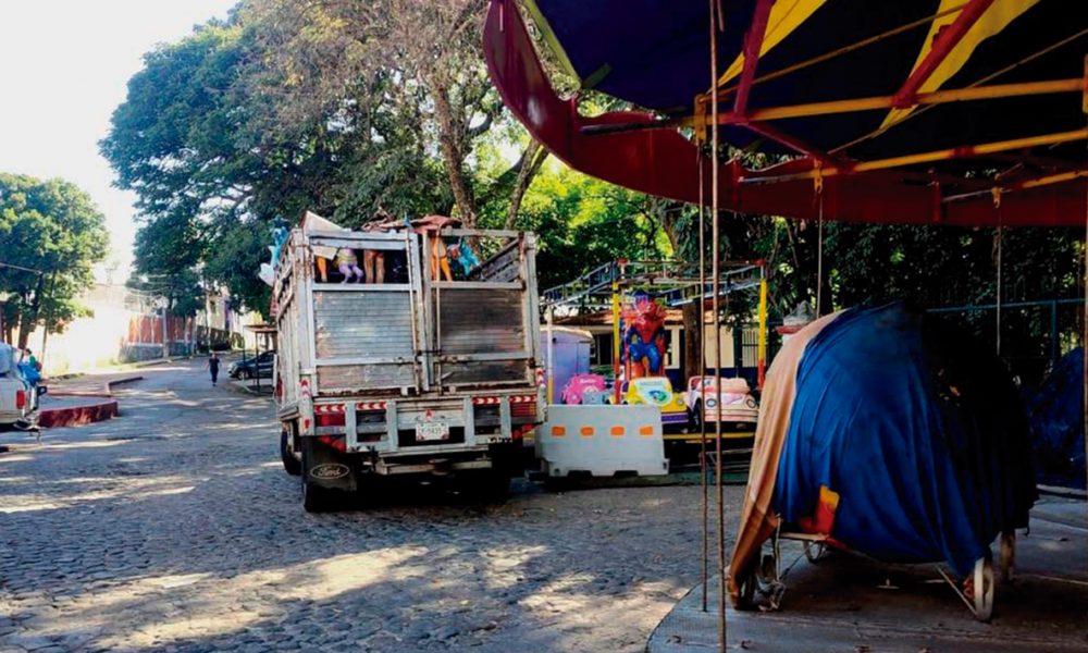 Casi listos los preparativos para la festividad de la virgen de Guadalupe en el barrio de Gualupita que inician el 10 de diciembre