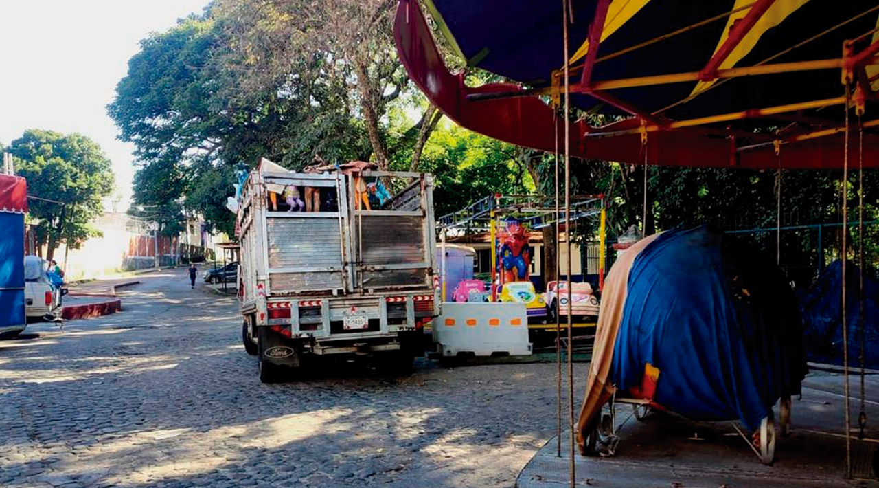 Casi listos los preparativos para la festividad de la virgen de Guadalupe en el barrio de Gualupita que inician el 10 de diciembre