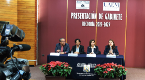 La Nueva Rectora de la UAEM Viridiana León Hernández presenta su gabinete de trabajo 2023-2029