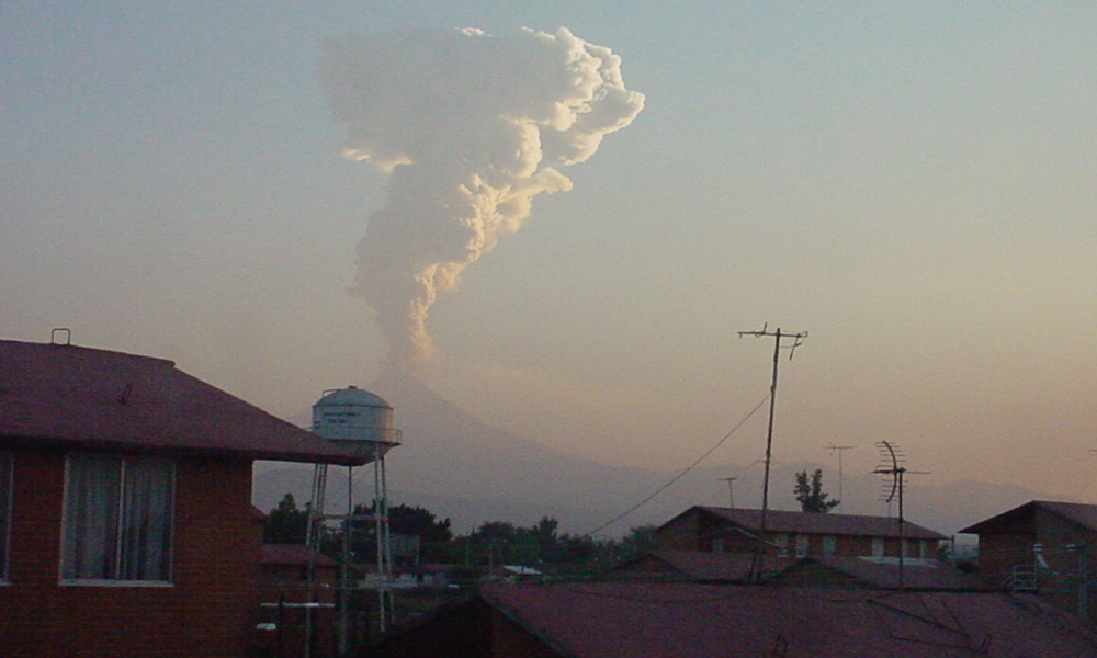 Protección Civil de Yecapixtla confirmó que 4 mil 700 personas en zona de riesgo tendrán que ser evacuadas por actividad del Popocatépetl