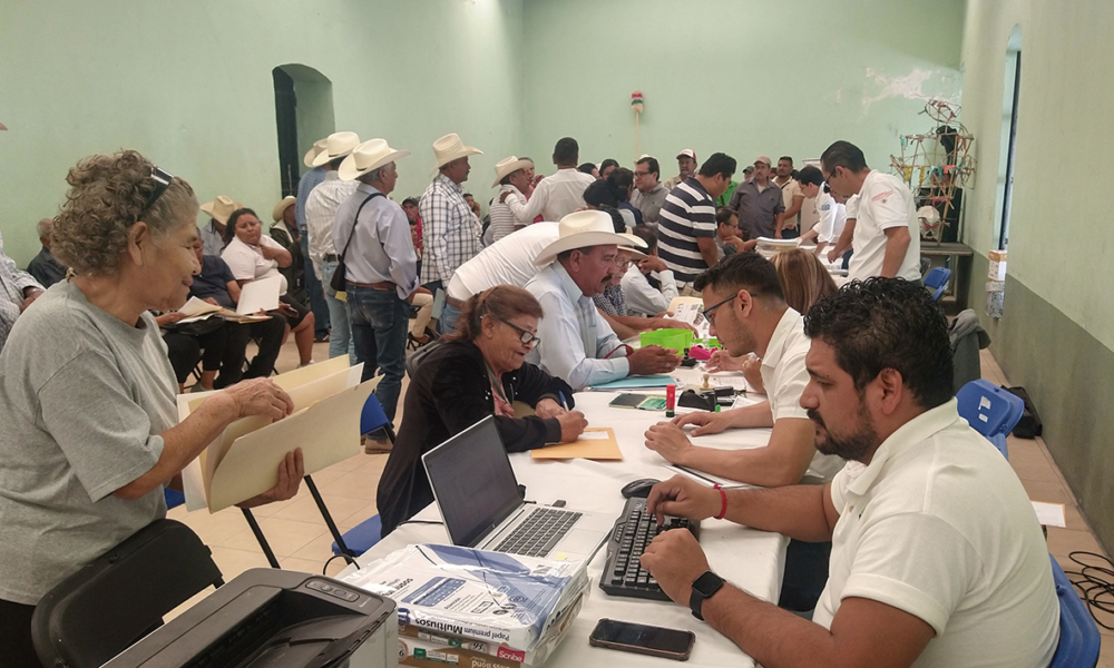 Entrega el Registro Agrario Nacional 200 Certificados Parcelarios a productores agrícolas de ocho ejidos de Ayala