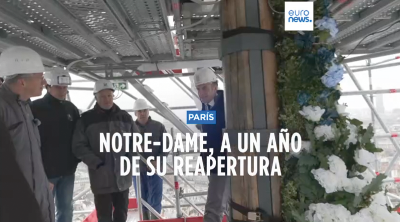 Se avecina la reapertura de la catedral de Notre-Dame