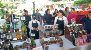 Más de 250 adolescentes y jóvenes, con capacitación laboral del Departamento de Educación Especial del IEBEM, exponen y venden sus productos en el tren escénico de Cuautla