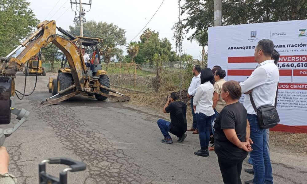 Cuauhtémoc Blanco inaugura rehabilitación vial: Impacto para más de 36 mil habitantes en Zacatepec