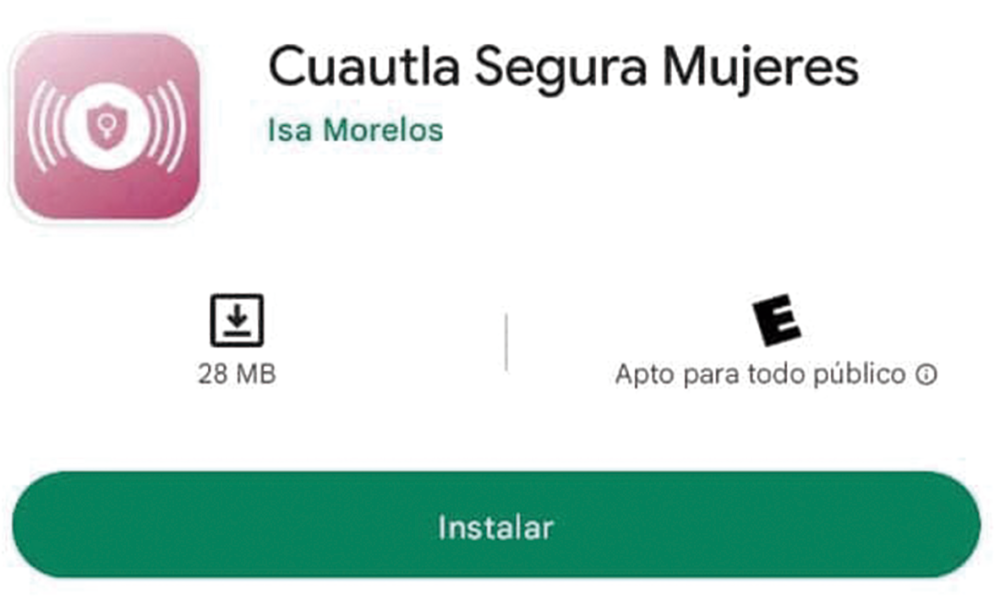 Cerca de tres mil cuautlenses, han sido registradas en la aplicación digital “Cuautla Segura, Mujeres”