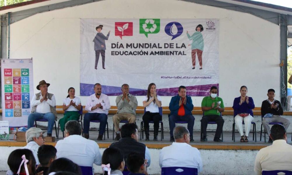 Conmemoran el Día Mundial de la Educación Ambiental en la primera escuela Agroecológica de México ubicada en Morelos