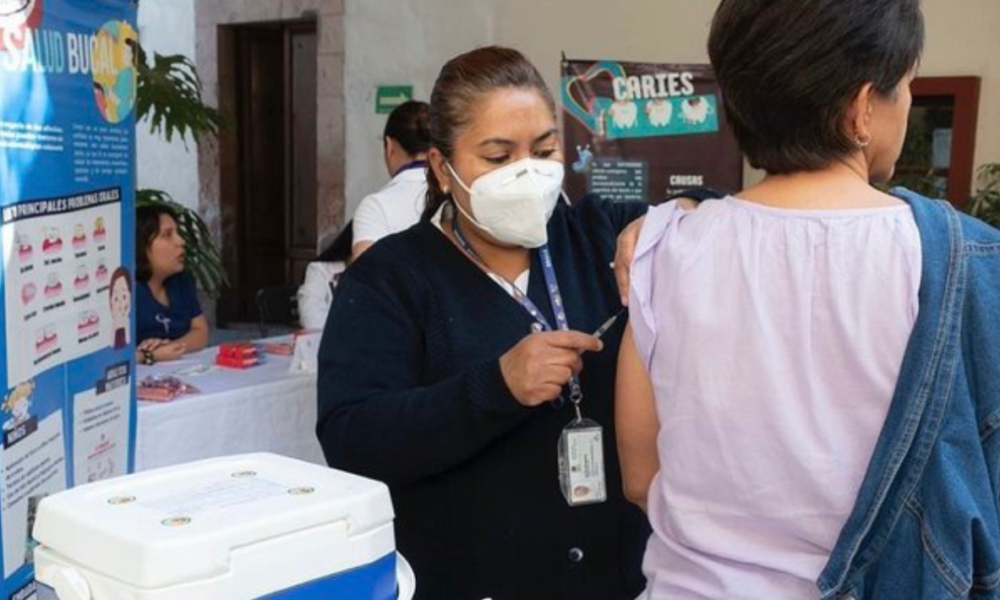 Aplican de manera sectorial en Morelos más de 400 mil dosis de la vacuna contra la influenza