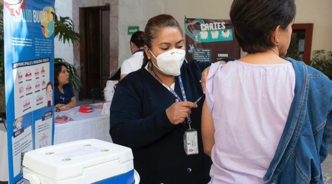 Aplican de manera sectorial en Morelos más de 400 mil dosis de la vacuna contra la influenza