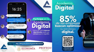 La Cámara de Comercio de Cuautla convoca a sus afiliados a los talleres de “Academia Digital” imparte la Concanaco