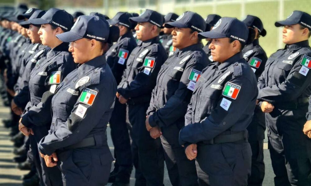 Fortalecen las filas de la Policía Morelos: 118 hombres y mujeres se gradúan de la Academia Estatal de Estudios Superiores en Seguridad