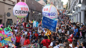 Con la asistencia de más mil visitantes regresa el carnaval de Cuernavaca después de 50 años