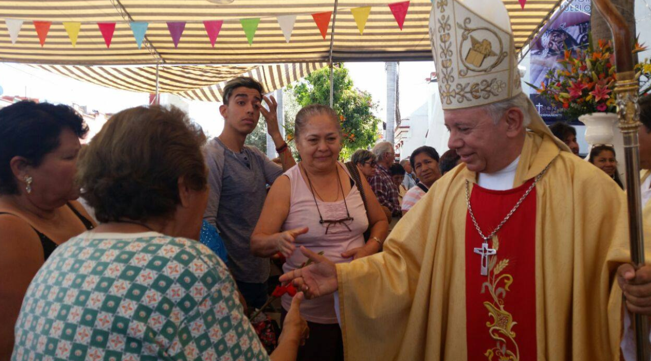 La feligresía del santuario del Señor del Pueblo en Cuautla, inicia su novenario el 15 de febrero