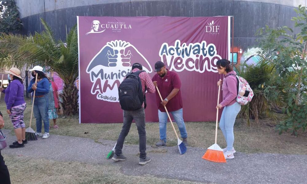 Cuautla activa: Rescate de Parques Públicos con ‘Actívate Vecino’