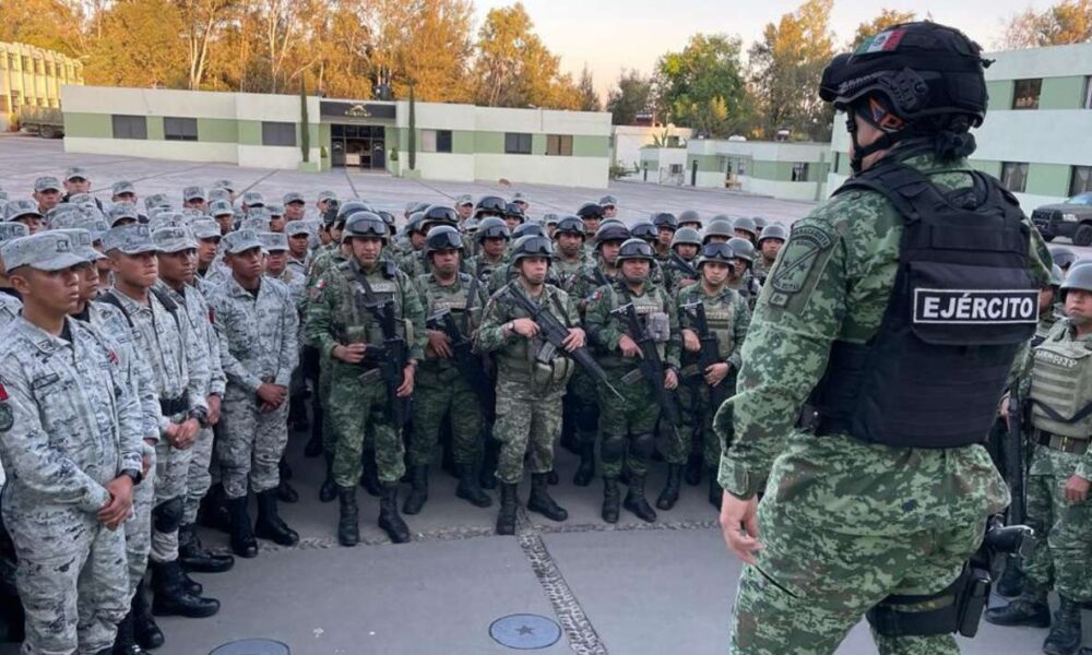 Refuerzan 200 elementos del Ejército y Guardia Nacional, seguridad en Morelos