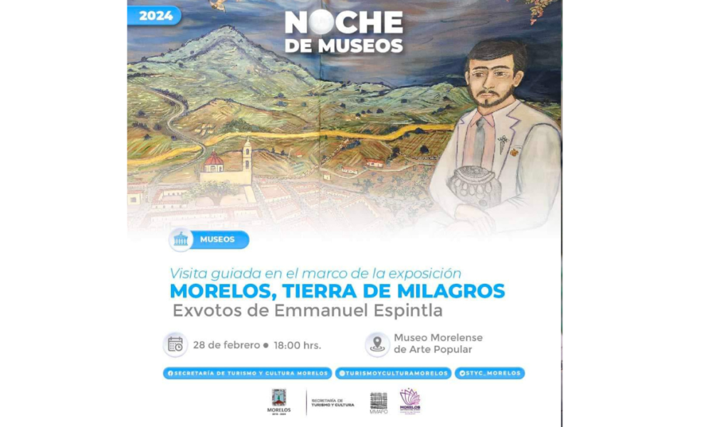 Invita la STyC a la noche de museos que se llevará a cabo este miércoles último del mes de febrero