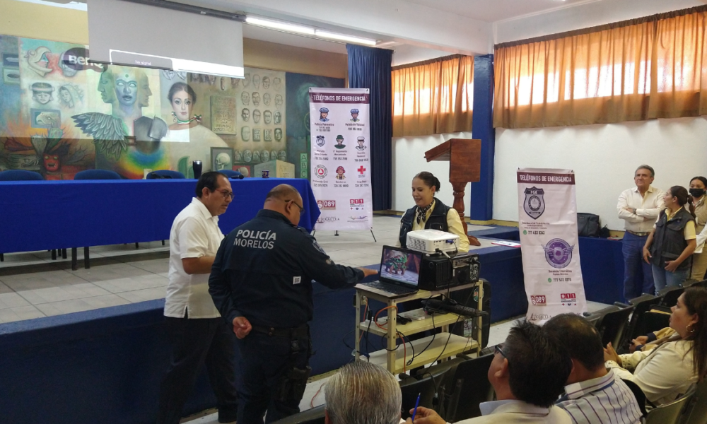 Con apoyo de la Fiscalía de Delitos de Alto Impacto, el Colegio de Bachilleres del Estado de Morelos inició la capacitación de su personal en prevención de la extorsión y secuestro