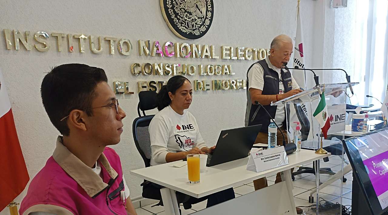 Avanza convocatoria Electoral en Morelos: Más del 30% de Funcionarios de Casilla notificados