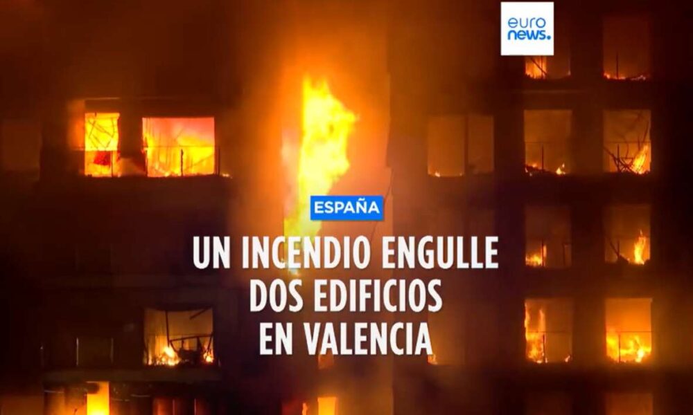 Tragedia en Valencia: Devastador incendio causa conmoción y tragedia en la ciudad