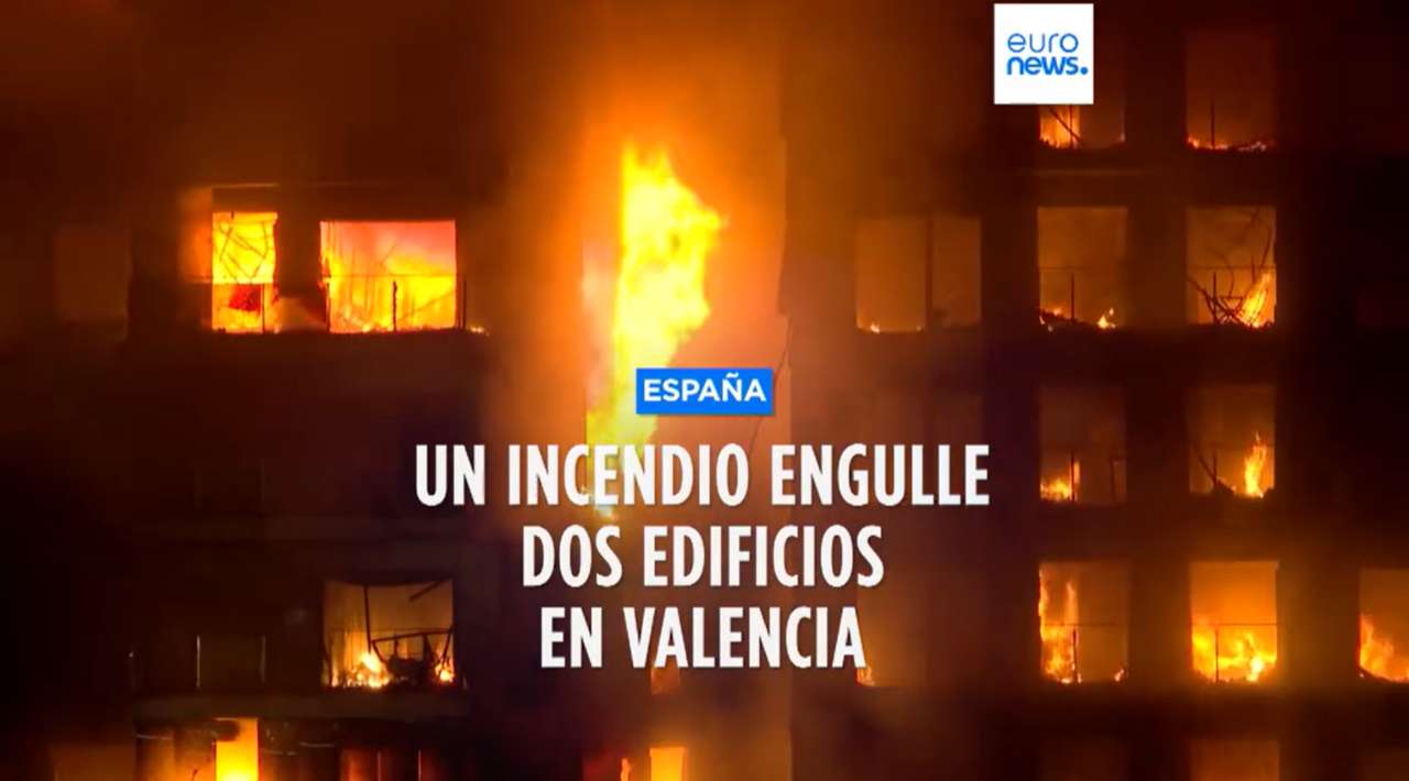 Tragedia en Valencia: Devastador incendio causa conmoción y tragedia en la ciudad