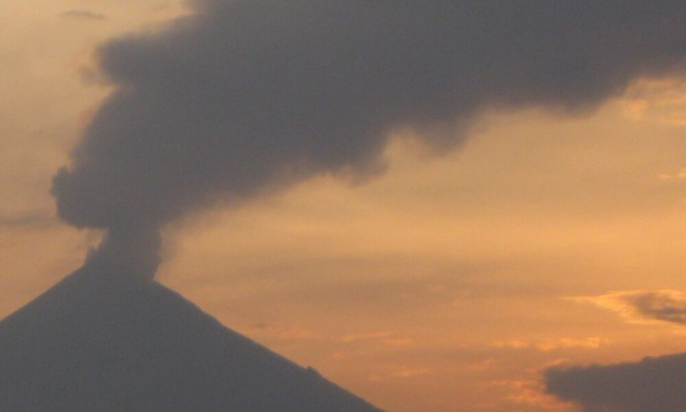 Constantes emanaciones del Popocatépetl no han afectado la calidad del aire en Morelos