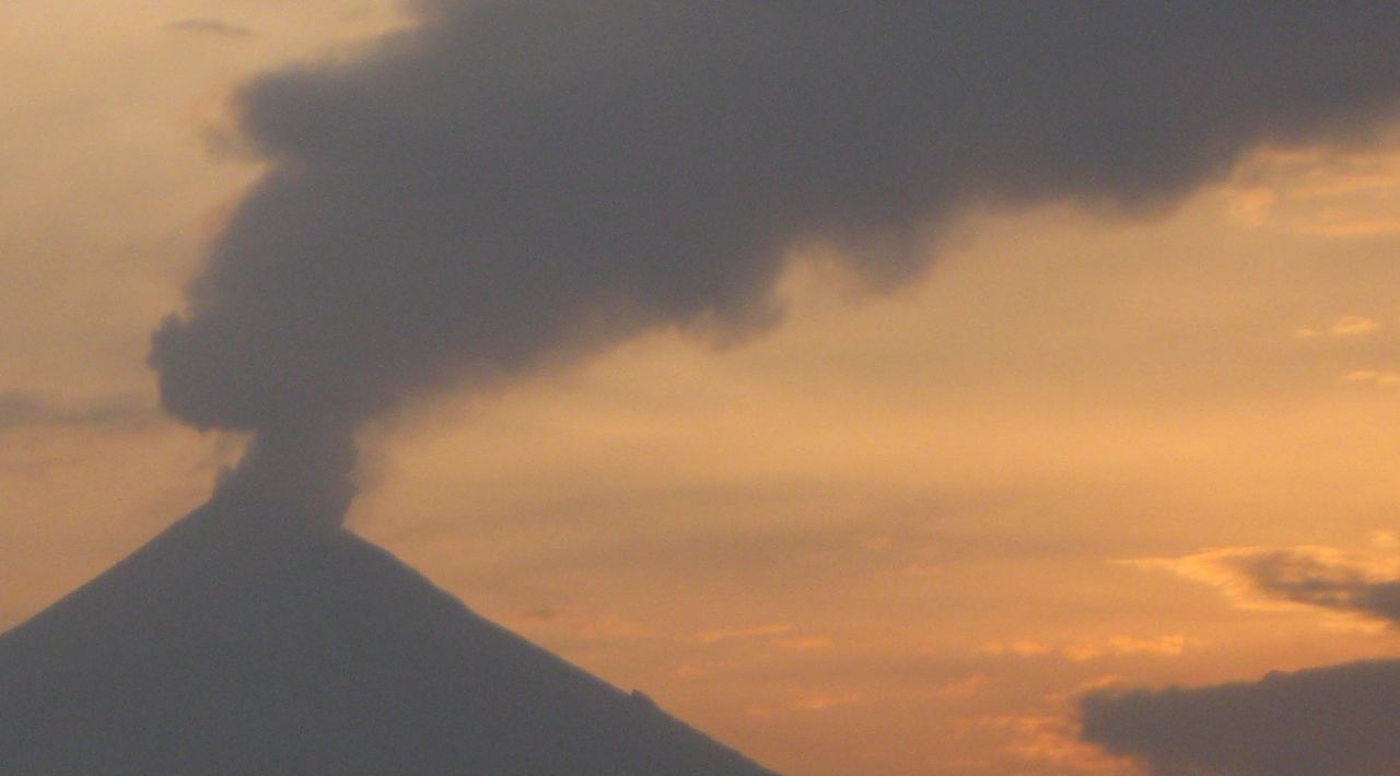 Constantes emanaciones del Popocatépetl no han afectado la calidad del aire en Morelos