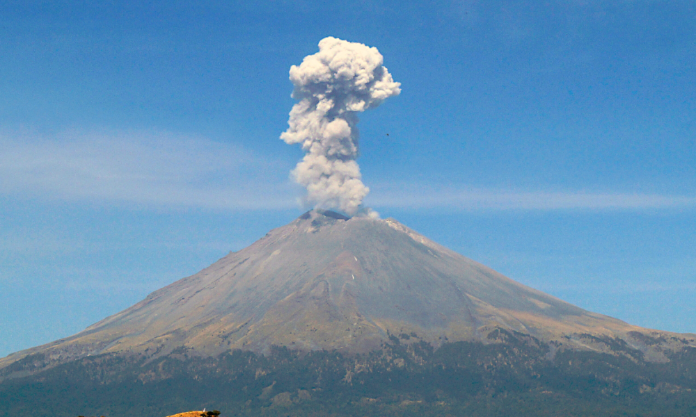 CEPC informo que  la actividad del Volcán es normal dentro de la fase 2 de alerta volcánica