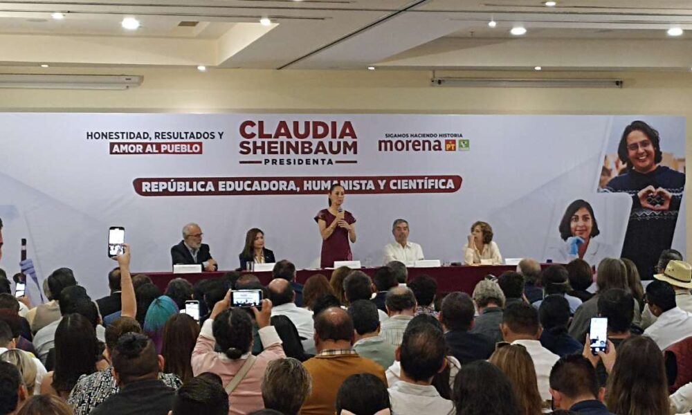 Claudia Sheinbaum presenta propuestas en su visita a Morelos