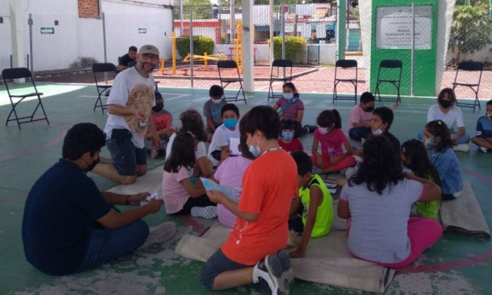 Participan estudiantes de Huitzilac en talleres del Centro Cultural Infantil La Vecindad