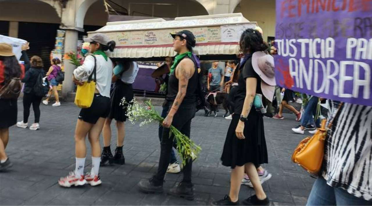 Marcha 8M en Cuernavaca: Cinco mil mujeres exigen una vida libre de violencia