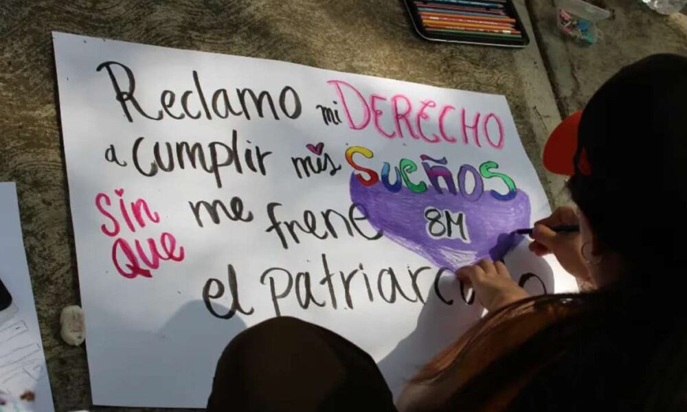 Marcha convocada por la colectiva ‘Heroicas e Históricas’ en el Día Internacional de la Mujer