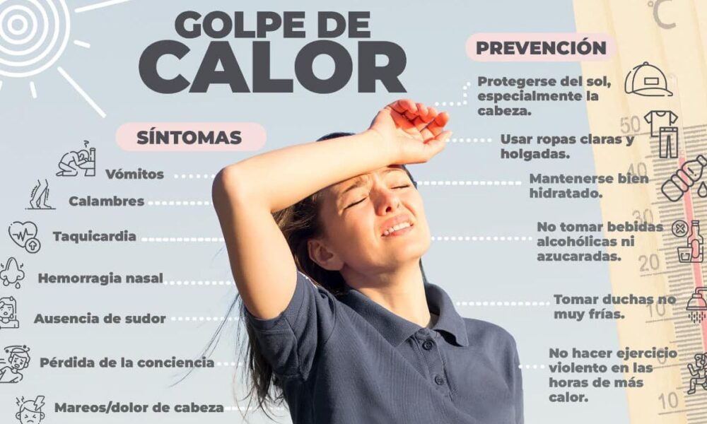 Advierte Salud Municipal de Cuautla por riesgo de golpes de calor por altas temperaturas; emite recomendaciones. 