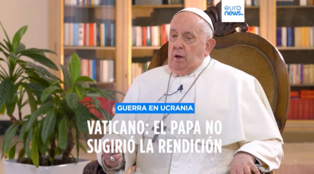 El Papa Francisco pide la rendición de Ucrania