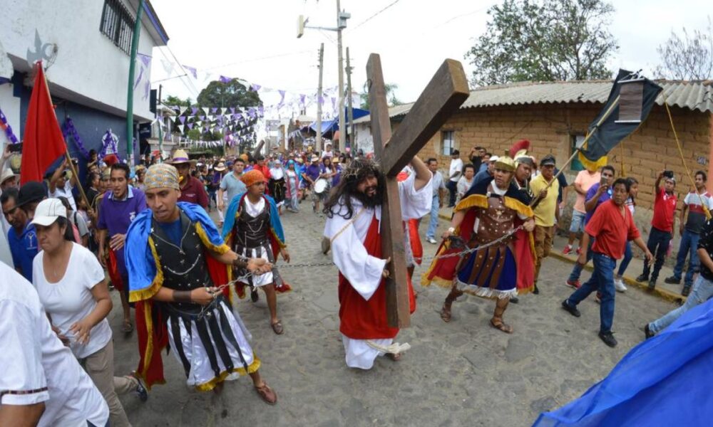 Ocotepec está listo para la representación del viacrucis, se espera una asistencia de 10 mil personas