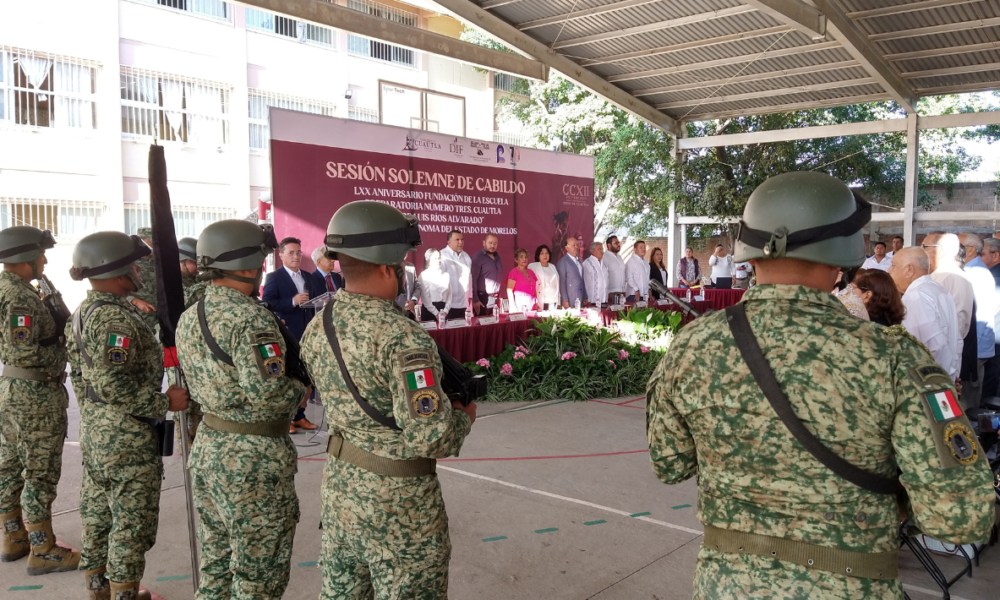 Celebran 70 aniversario de la escuela preparatoria número tres de la UAEM “Luis Ríos Alvarado” de Cuautla