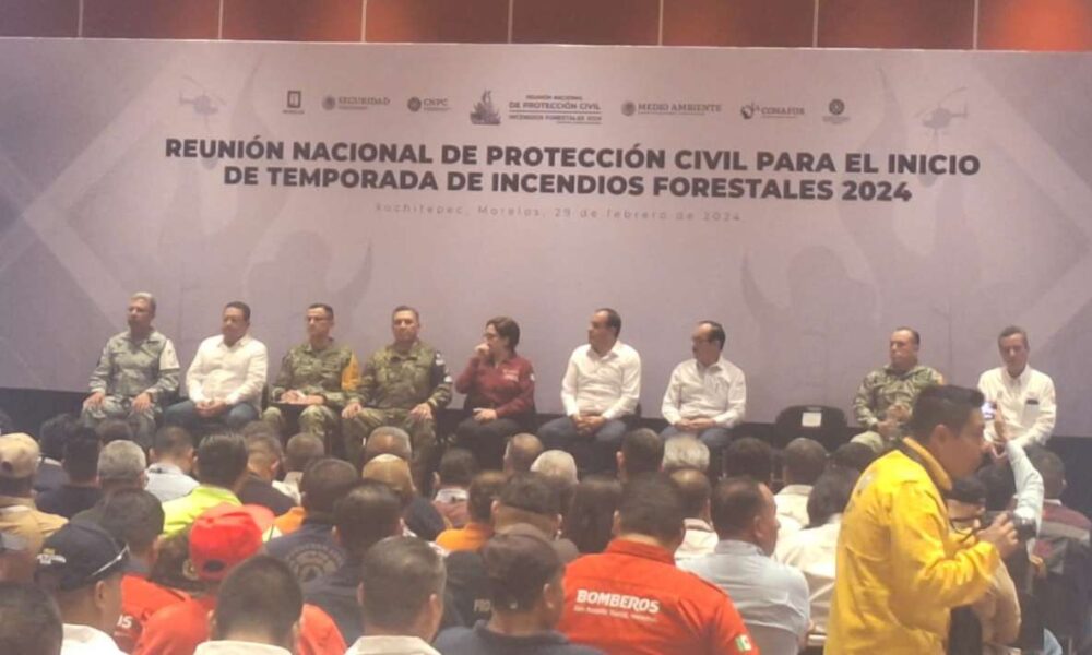 Morelos, epicentro estratégico: Arranca campaña nacional contra Incendios Forestales 2024