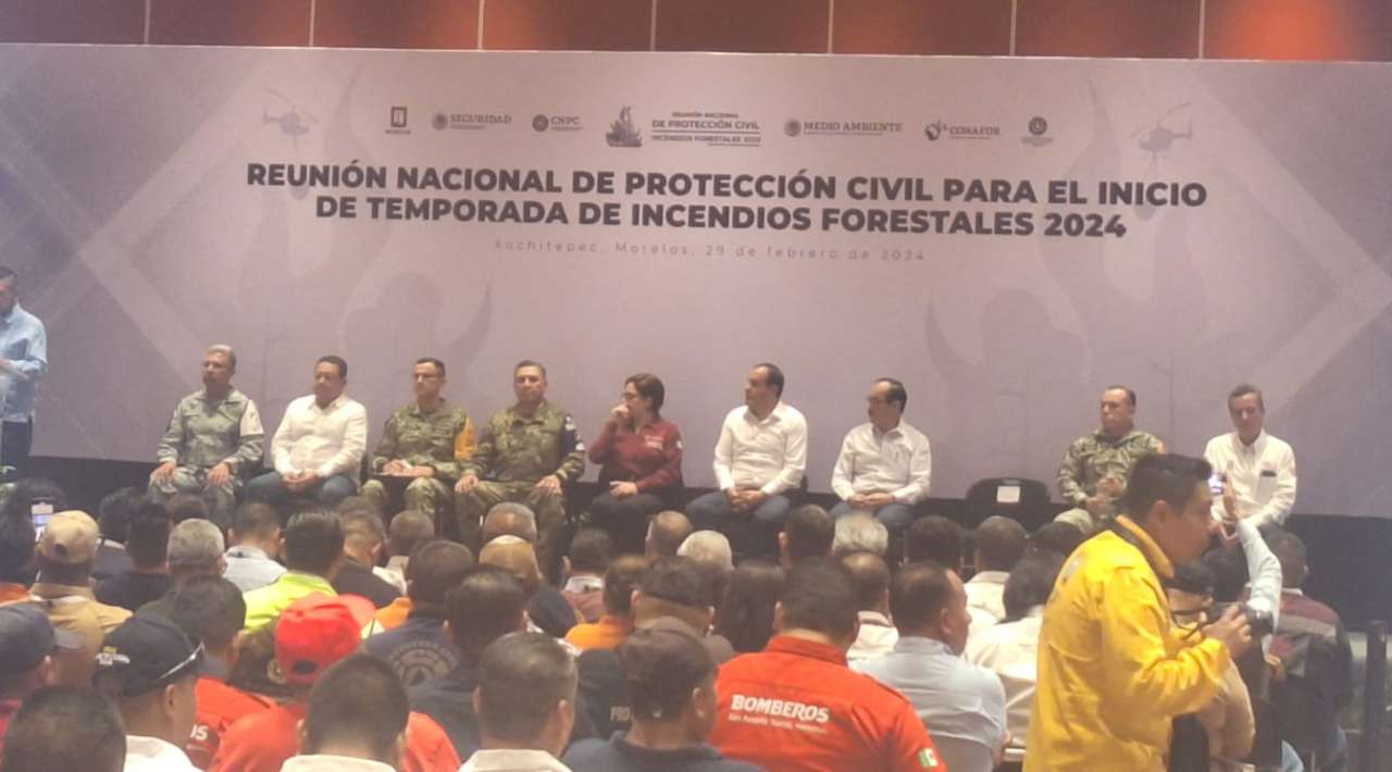 Morelos, epicentro estratégico: Arranca campaña nacional contra Incendios Forestales 2024