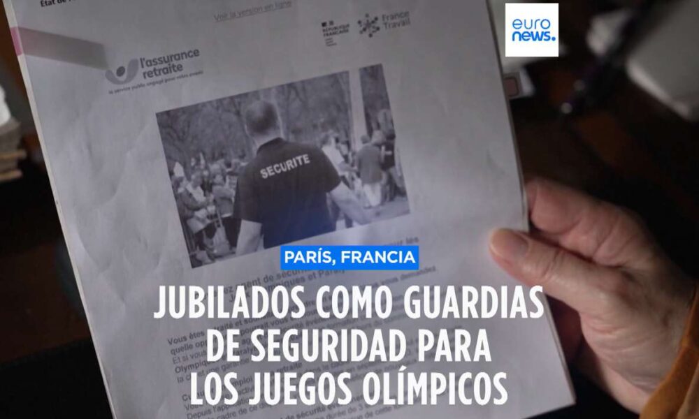 París busca refuerzos para la seguridad: Jubilados al rescate en los Juegos Olímpicos 2024