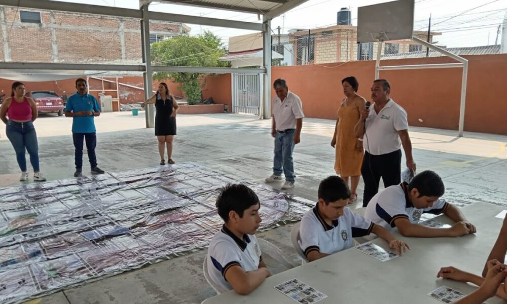 Estudiantes de nivel básico aprenden la historia de Zacatepec a través de juegos lúdicos