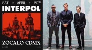 Interpol regresa a México con concierto masivo en la Plaza de la Constitución