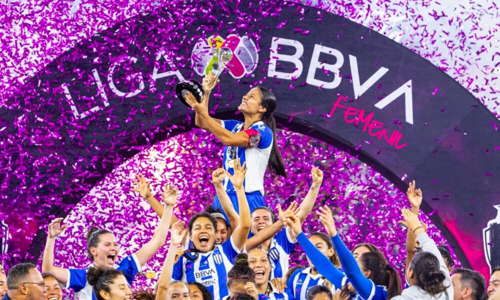 Pamela Tajonar y las Rayadas de Monterrey se Coronan Campeonas del Clausura 2024