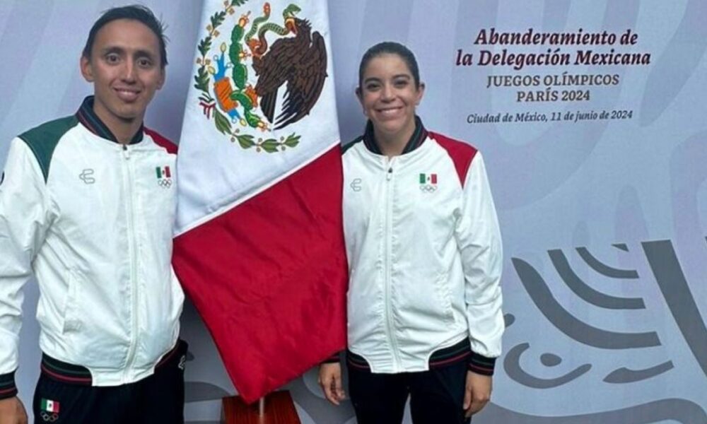 Emiliano Hernández Uscanga y Alejandra Orozco Representan a México en Protocolo Rumbo a los Juegos Olímpicos de París 2024