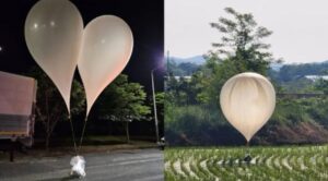 Corea del Norte dejará de enviar globos cargados con basura a Corea del Sur