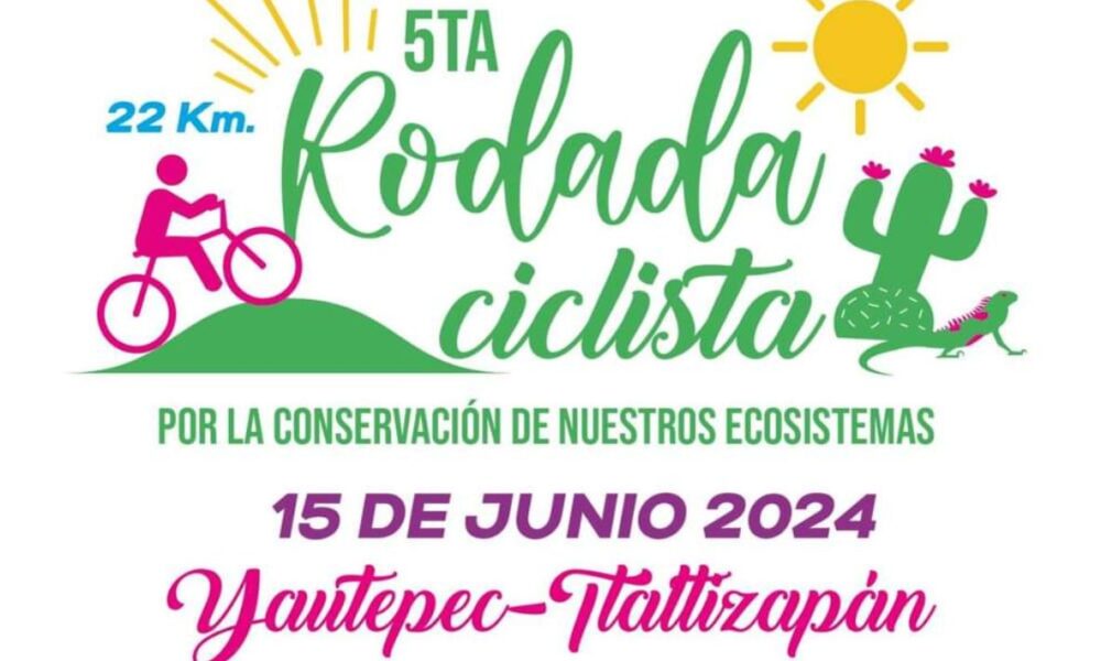 Invita la SDS a la 5ª rodada ciclista por la “Conservación de nuestros Ecosistemas”