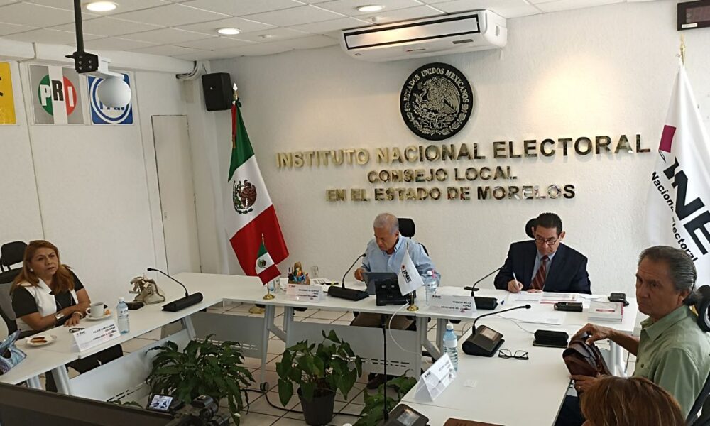 Inicia el INE Morelos los cómputos distritales de la elección del pasado 2 de junio