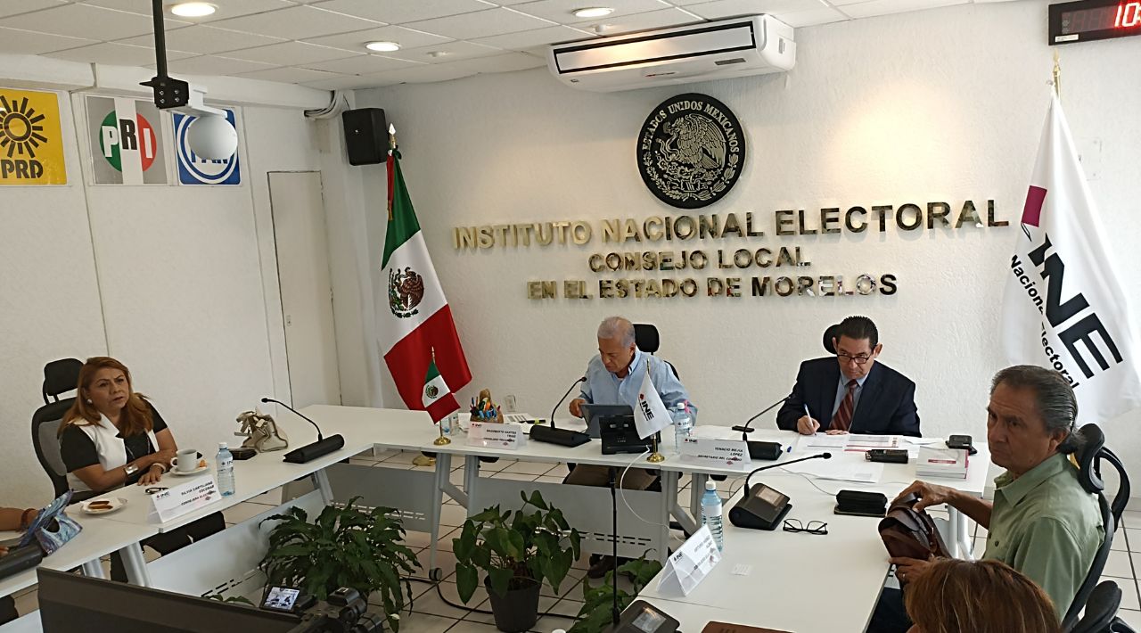 Inicia el INE Morelos los cómputos distritales de la elección del pasado 2 de junio