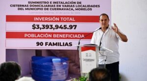 Encabeza gobernador Cuauhtémoc Blanco entrega de obras emergentes y apoyos en Buenavista del Monte