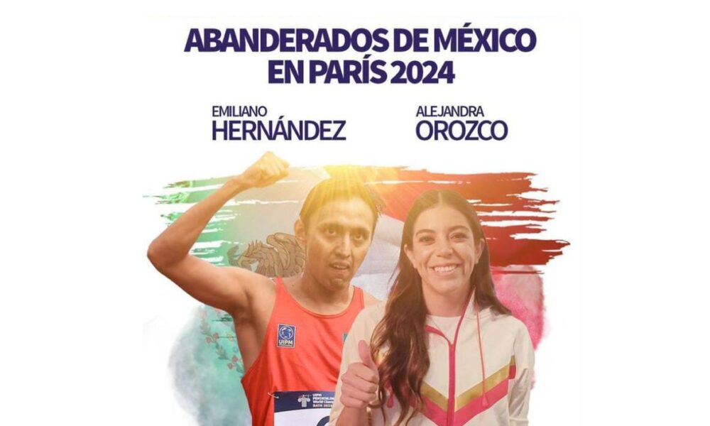 Emiliano Hernández Uscanga, ha sido elegido como abanderado de la delegación mexicana para los Juegos Olímpicos de París 2024