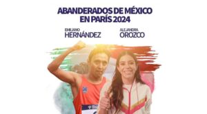 Emiliano Hernández Uscanga, ha sido elegido como abanderado de la delegación mexicana para los Juegos Olímpicos de París 2024