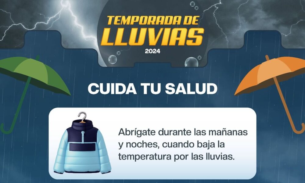 Servicios de Salud de Morelos emite recomendaciones para residentes en zonas de riesgo por lluvias e inundaciones