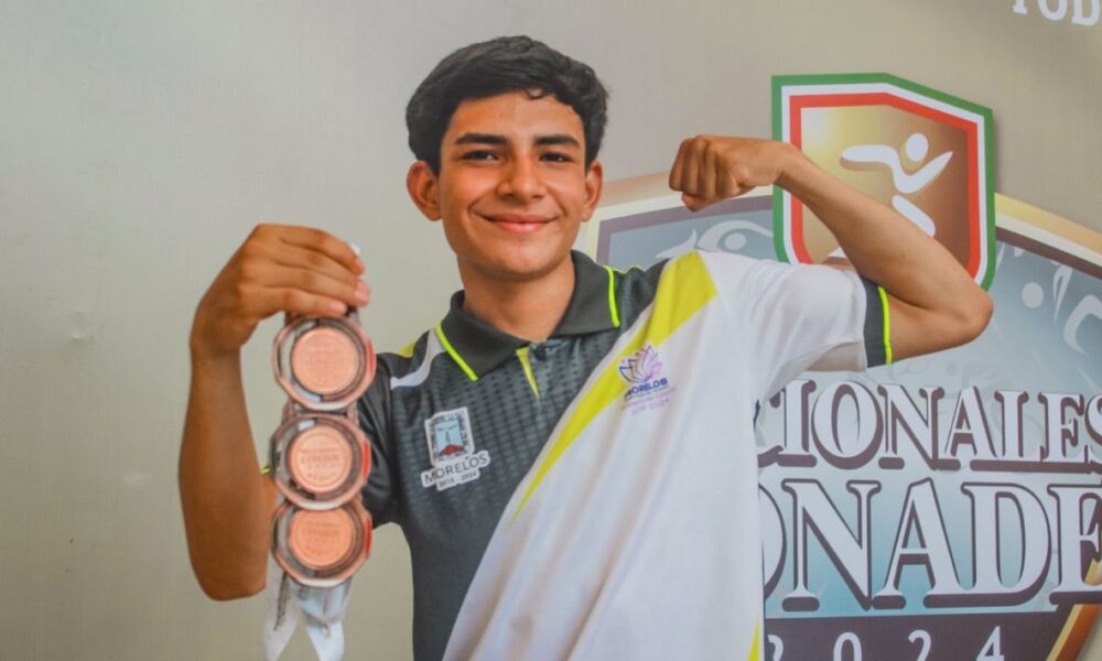 José Emilio Escobar Ocampo Conquista Tres Medallas de Bronce en los Juegos Nacionales CONADE 2024